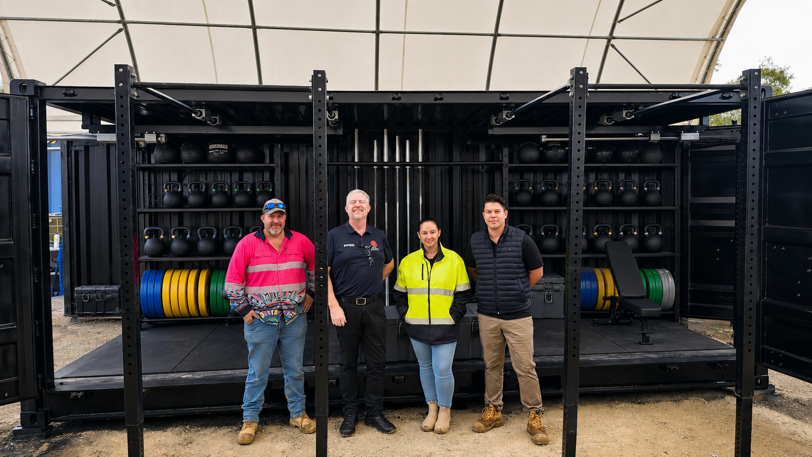 Completed operational training system delivered for the Australian Federal Police in Papua New Guinea